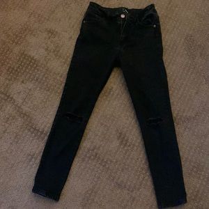 Girls medium black pants,target